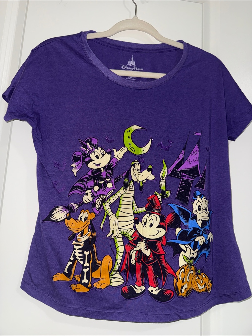 Disney Parks Purple Logo Tee - Picture 1 of 4